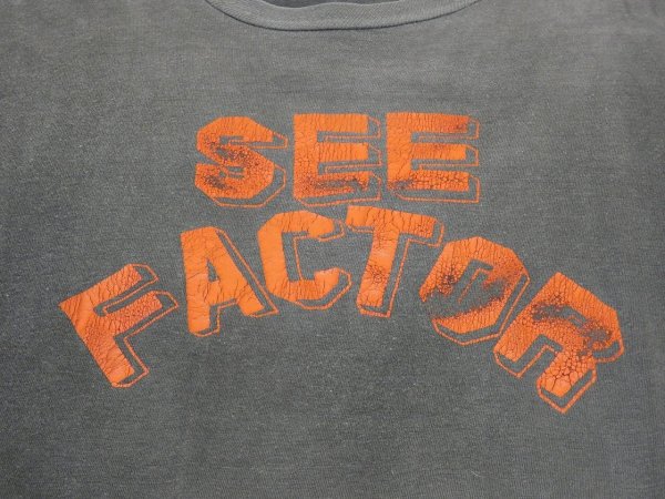 画像5: 70s SEE FACTOR AERO SMITH TOUR BAND T-SHIRT SUPER FADE (5)