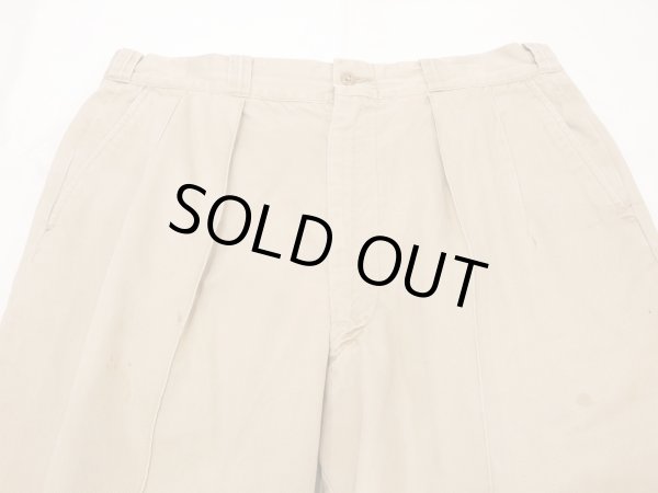 画像3: 50's US ARMY UNIFORM TWILL CHINO SHORTS (3)