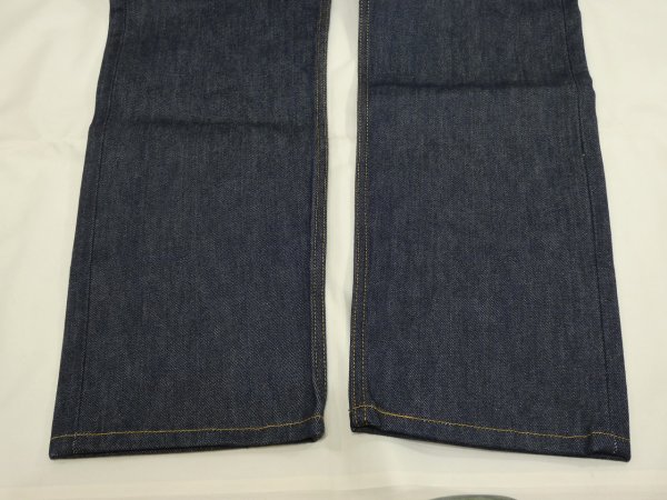 画像12: 10s Levi's 501 RIGID DENIM PANTS DEAD STOCK US PLANNING (12)