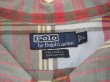 画像3: 90s 00s Polo Ralph Lauren CALDWELL MADRAS CHECK COTTON LOOP COLLAR S/S SHIRT  (3)