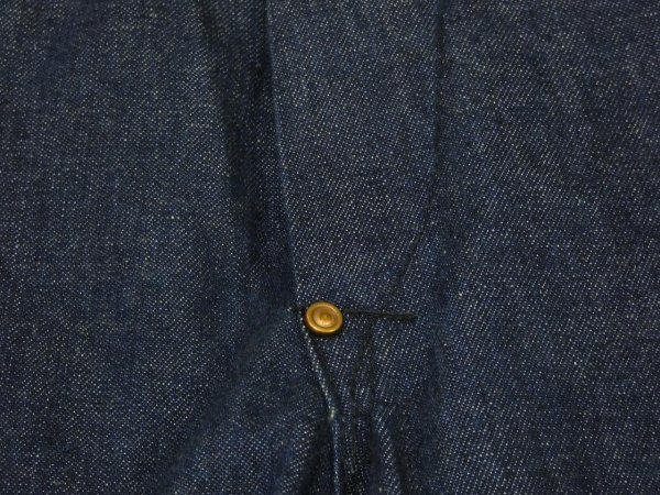 画像7: 40s Model DENIM PAINTER WORK PANTS with CROTCH RIVET (7)