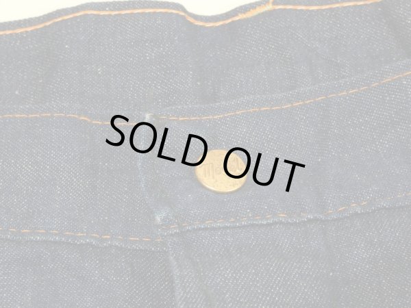 画像5: 40s Model DENIM PAINTER WORK PANTS with CROTCH RIVET (5)