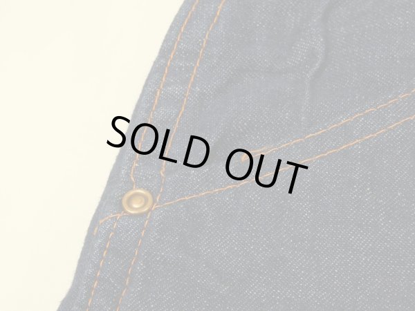 画像8: 40s Model DENIM PAINTER WORK PANTS with CROTCH RIVET (8)