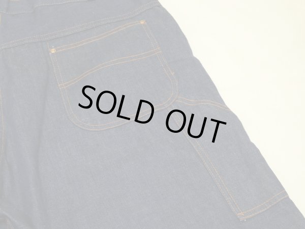 画像11: 40s Model DENIM PAINTER WORK PANTS with CROTCH RIVET (11)