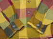 画像10: 60s Britt's BLOCK CHECK RAYON LOOP COLLAR BOX SHIRT (10)