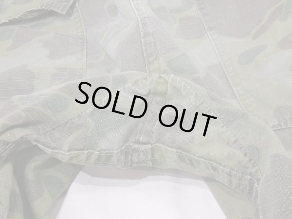 画像15: 60s UNKNOWN RIP STOP DUCK HUNTER FROG SKIN CAMO BAKER PANTS (15)