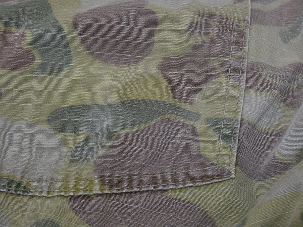 画像14: 60s UNKNOWN RIP STOP DUCK HUNTER FROG SKIN CAMO BAKER PANTS (14)