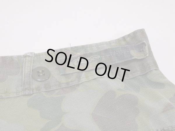 画像12: 60s UNKNOWN RIP STOP DUCK HUNTER FROG SKIN CAMO BAKER PANTS (12)