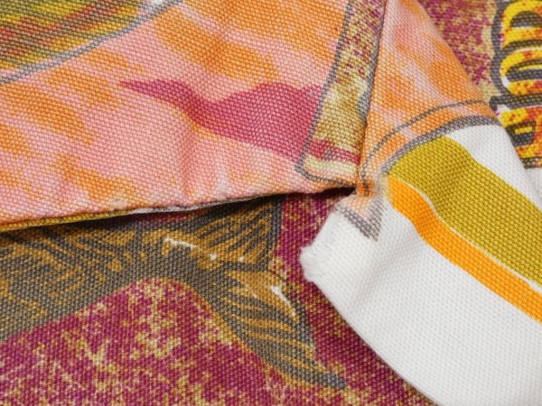 画像5: 60s MADE IN HAWAII ALL OVER PRINT COTTON S/S SHIRT HAWAIIAN (5)