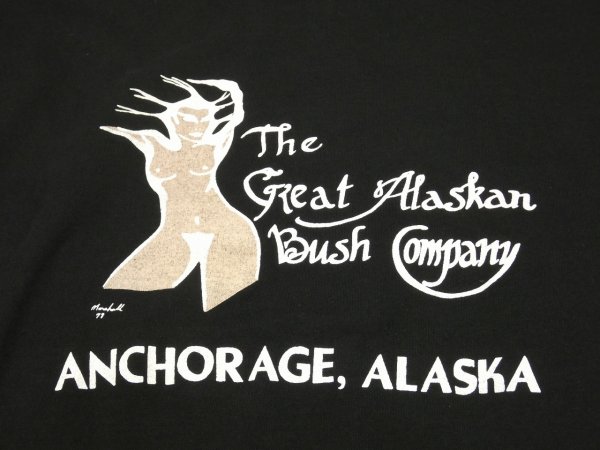 画像6: 70s Russell Athletic Great Alaskan Bush Co. ERO PRINT T-SHIRT (6)