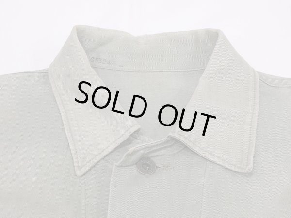 画像3: 40s US MARINE CORPS USMC P-47 HBT TWILL UTILITY JACKET (3)