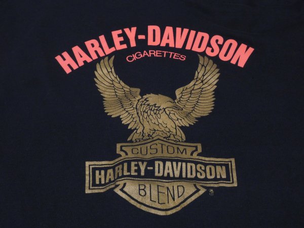画像5: 80s CHED by Anvil HARLEY DAVIDSON CIGARETTES PRINT T-SHIRT (5)