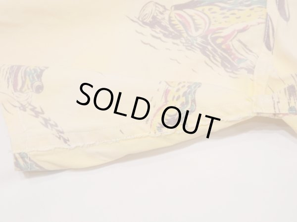 画像6: 40s BEACHCOMBER FROG PRINT RESORT S/S SHIRT (6)