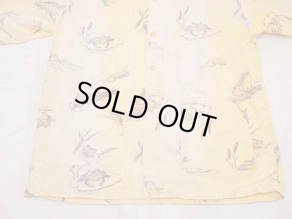 画像5: 40s BEACHCOMBER FROG PRINT RESORT S/S SHIRT (5)