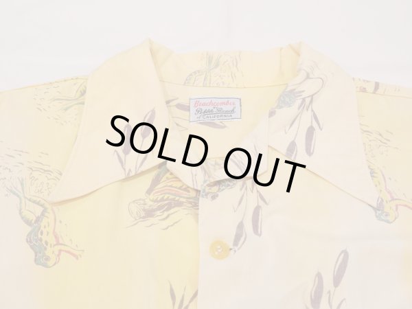 画像4: 40s BEACHCOMBER FROG PRINT RESORT S/S SHIRT (4)