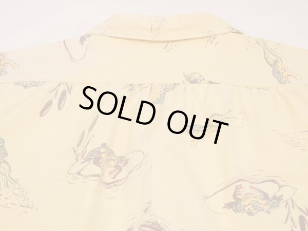 画像8: 40s BEACHCOMBER FROG PRINT RESORT S/S SHIRT (8)