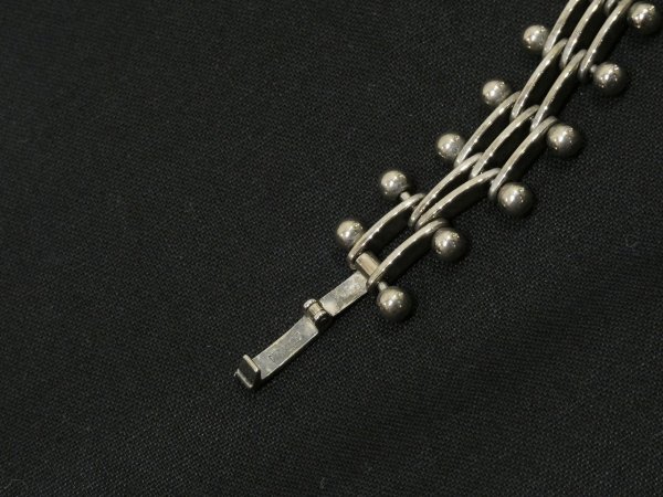 画像6: MEXICAN VINTAGE 925 SILVER DESIGN BRACELET (6)