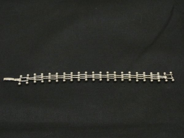 画像5: MEXICAN VINTAGE 925 SILVER DESIGN BRACELET (5)