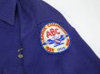 画像8: 50s Don Juan RAYON GABARDINE BOWLING SHIRT (8)