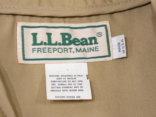 画像5: 80s L.L.Bean FISHING VEST MADE IN USA (5)