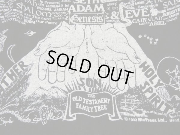 画像7: 90s FRUIT OF THE LOOM THE OLD TESTAMENT FAMILY TREE T-SHIRT (7)