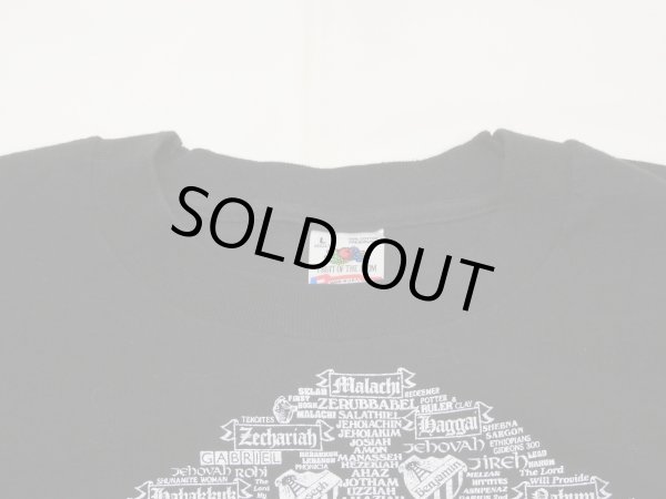 画像4: 90s FRUIT OF THE LOOM THE OLD TESTAMENT FAMILY TREE T-SHIRT (4)