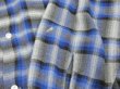 画像9: 60s Amberley OMBRE SHADOW PLAID RAYON BOX SHIRT (9)