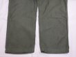 画像8: 70s '70 US ARMY OG-107 UTILITY TROUSERS BAKER PANTS  (8)