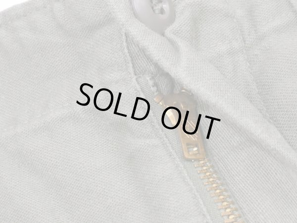 画像5: 70s '70 US ARMY OG-107 UTILITY TROUSERS BAKER PANTS  (5)