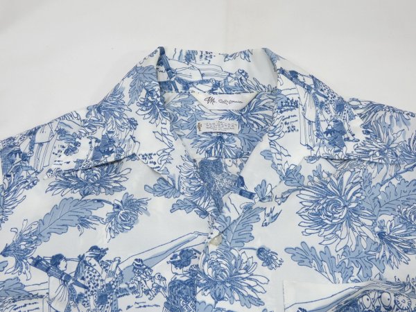 画像4: 70s Mr.California JAPANESE ORIENTAL PATTERN S/S SHIRT (4)