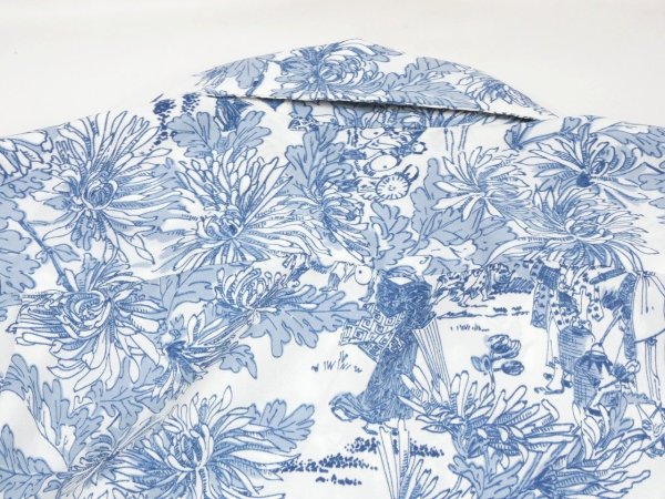 画像10: 70s Mr.California JAPANESE ORIENTAL PATTERN S/S SHIRT (10)