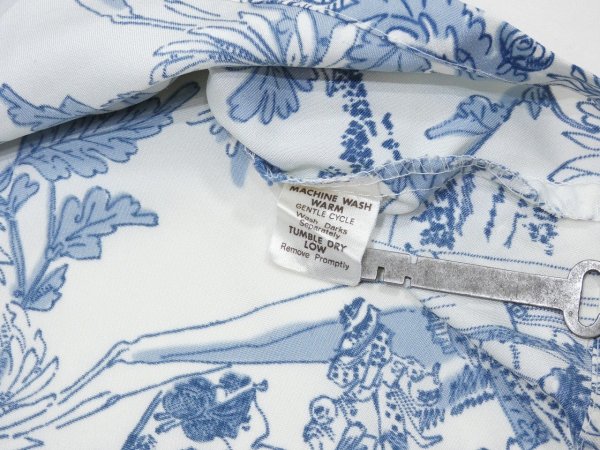 画像9: 70s Mr.California JAPANESE ORIENTAL PATTERN S/S SHIRT (9)