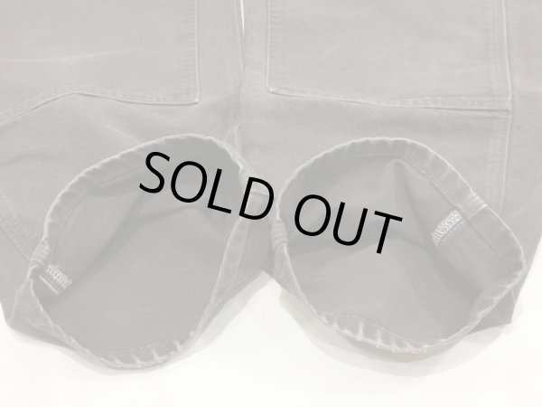 画像8: 10s Carhartt DOUBLE KNEE DUCK PAINTER WORK PANTS DARK BROWN (8)