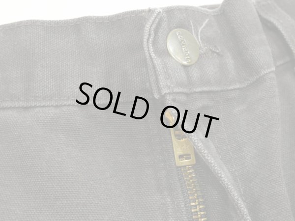 画像5: 10s Carhartt DOUBLE KNEE DUCK PAINTER WORK PANTS DARK BROWN (5)