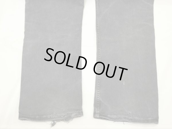 画像13: 80s 90s KEY BLACK DENIM WORK PANTS MADE IN USA (13)