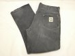 画像3: 80s 90s KEY BLACK DENIM WORK PANTS MADE IN USA (3)