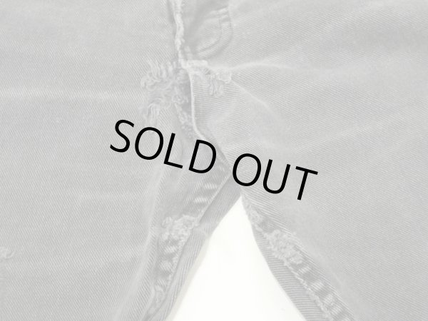 画像6: 80s 90s KEY BLACK DENIM WORK PANTS MADE IN USA (6)