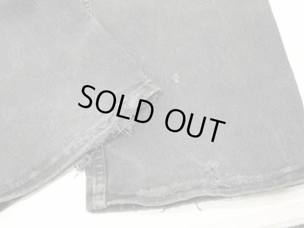 画像14: 80s 90s KEY BLACK DENIM WORK PANTS MADE IN USA (14)