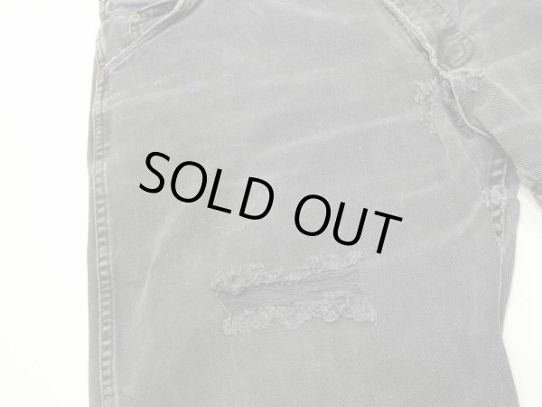 画像7: 80s 90s KEY BLACK DENIM WORK PANTS MADE IN USA (7)