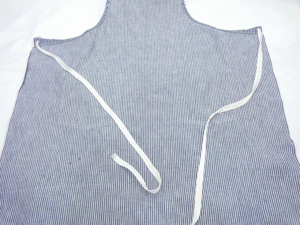 画像16: 50s HERCULES HICKORY STRIPE WORK APRON (16)