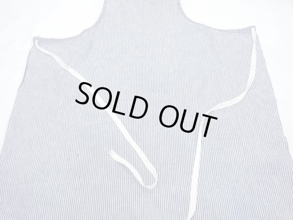 画像16: 50s HERCULES HICKORY STRIPE WORK APRON (16)