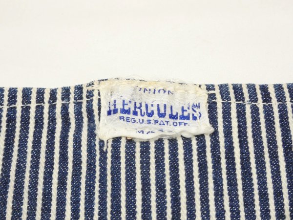 画像3: 50s HERCULES HICKORY STRIPE WORK APRON (3)