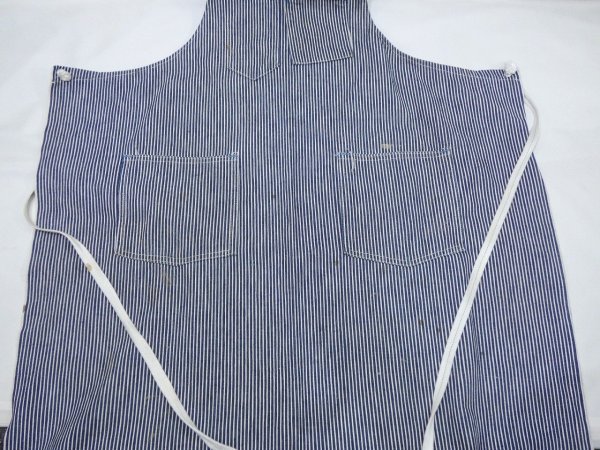画像8: 50s HERCULES HICKORY STRIPE WORK APRON (8)