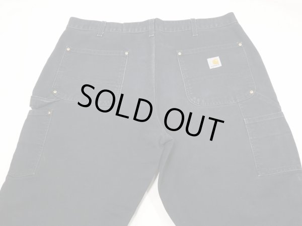画像8: 00s Carhartt DOUBLE KNEE BLACK DUCK WORK PAINTER PANTS  (8)