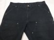 画像4: 00s Carhartt DOUBLE KNEE BLACK DUCK WORK PAINTER PANTS  (4)