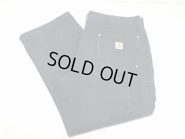 画像3: 00s Carhartt DOUBLE KNEE BLACK DUCK WORK PAINTER PANTS  (3)