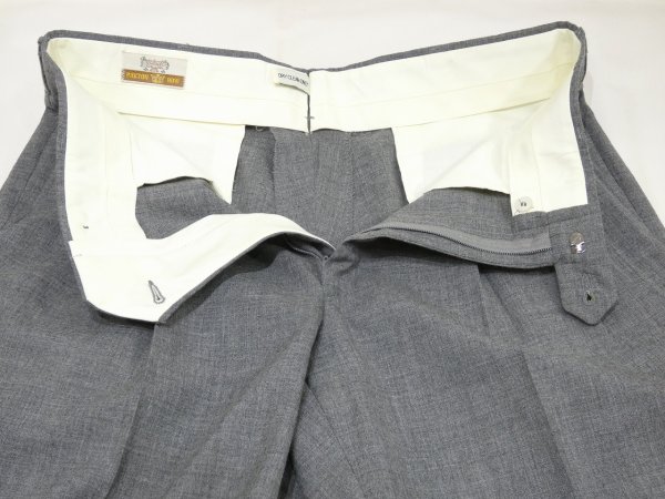 画像6: 70s 80s PAXTON ROW TWO TUCK SLACKS DEAD STOCK MADE IN USA (6)