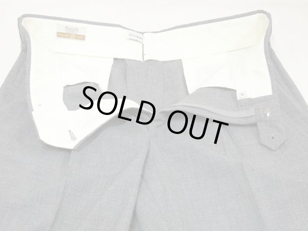 画像6: 70s 80s PAXTON ROW TWO TUCK SLACKS DEAD STOCK MADE IN USA (6)