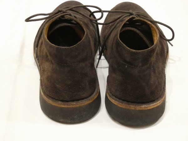 画像11: 90s 00s BROOKS BROTHERS SUEDE CHUKKA BOOTS MADE IN ITALY (11)