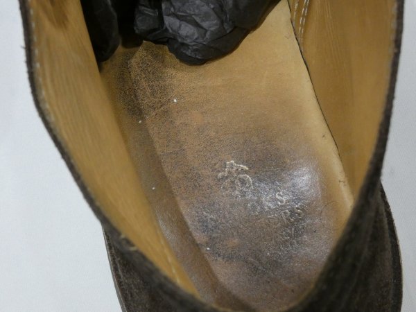 画像9: 90s 00s BROOKS BROTHERS SUEDE CHUKKA BOOTS MADE IN ITALY (9)